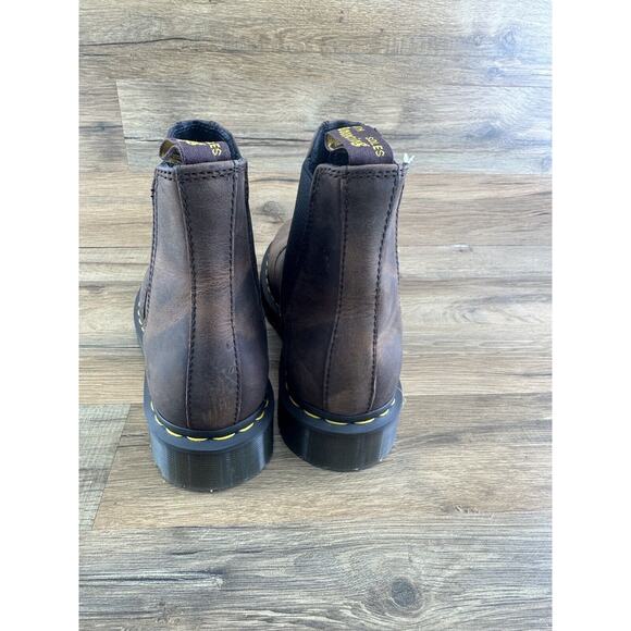 Dr. Martens Embry Chelsea Boot Unisex Size US M9|W10|Brown Leather - Picture 2 of 7